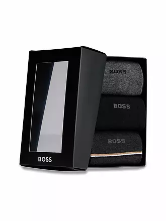 BOSS | Socken 3er Pkg. grau  | 