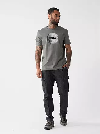 BOSS | T-Shirt TE_MOON | grau