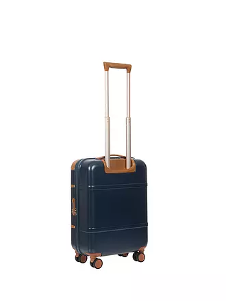 BRICS | Trolley "Bellagio" 55cm (Blau/Tabak) | 