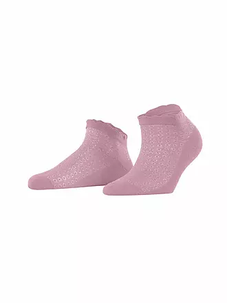 BURLINGTON | Damen Sneaker Socken MONTROSE 36-41 white | rosa