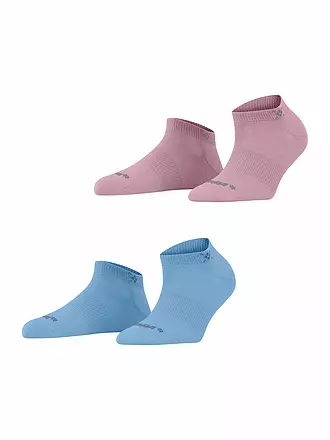 BURLINGTON | Damen Sneaker-Socken 2er Pkg. EVERYDAY 36-41 light jeans | blau