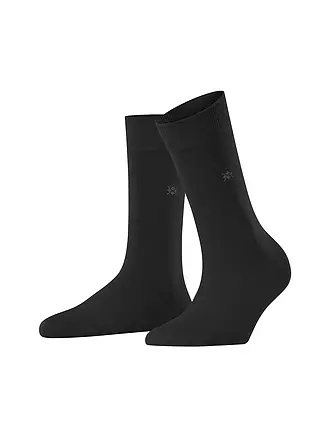 BURLINGTON | Damen Socken BLOOMSBURY 36-41 marine | schwarz