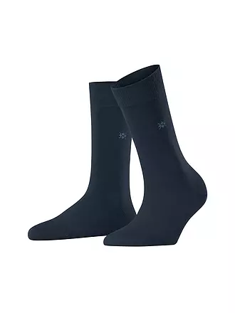 BURLINGTON | Damen Socken BLOOMSBURY 36-41 marine | hellgrau