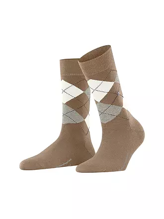 BURLINGTON | Damen Socken MARYLEBONE 36-41 asphalt mel | camel