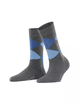 BURLINGTON | Damen Socken MARYLEBONE 36-41 dark blue mel | grau