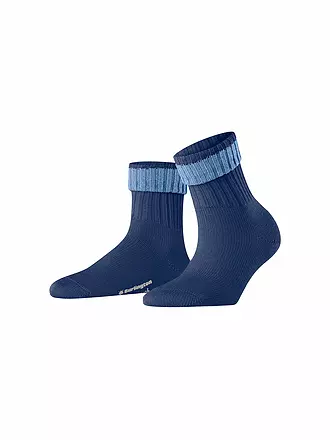 BURLINGTON | Damen Socken PLYMOUTH 36-41 anthra mel | blau