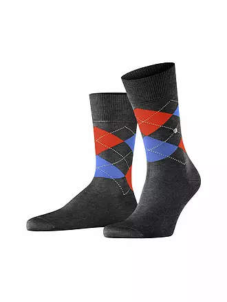 BURLINGTON | Herren Socken 40-46 MANCHESTER marine | grau