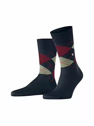 BURLINGTON | Herren Socken 40-46 MANCHESTER passion | dunkelblau