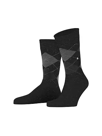 BURLINGTON | Herren Socken DUNDEE toffe mel | schwarz