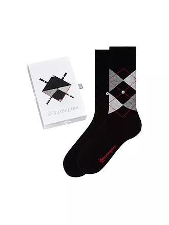 BURLINGTON | Herren Socken Geschenkebox 2er Pkg 40-46 | 