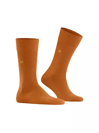 BURLINGTON | Herren Socken LEEDS 40-46 cactus | orange