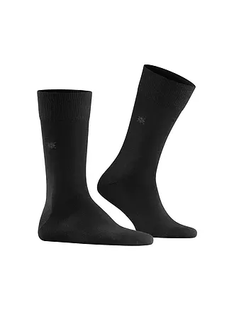 BURLINGTON | Herren Socken LEEDS marine | schwarz