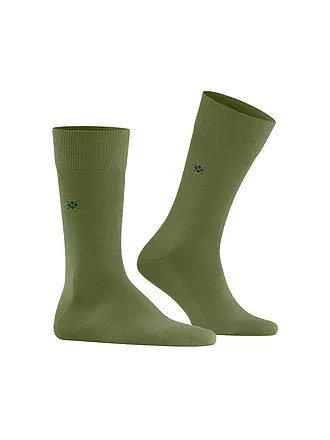 BURLINGTON | Herren Socken LEEDS marine | grün