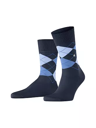 BURLINGTON | Herren Socken MANCHESTER jungle | dunkelblau