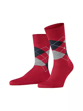 BURLINGTON | Herren Socken MANCHESTER jungle | rot