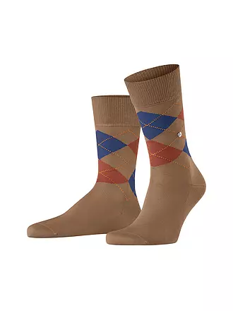 BURLINGTON | Herren Socken MANCHESTER leaf | braun