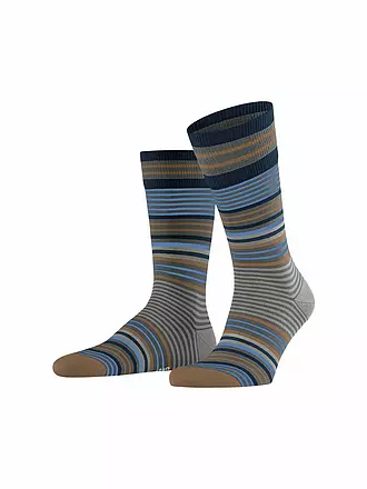 BURLINGTON | Herren Socken STRIPE 40-46 henna | olive