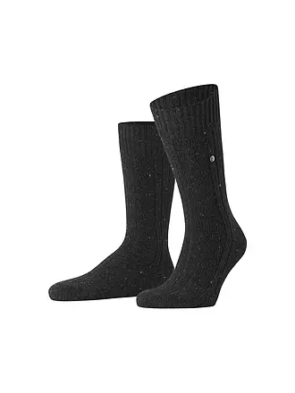 BURLINGTON | Herren Socken TWEED ORIGIN 40-46 anthra mel | 