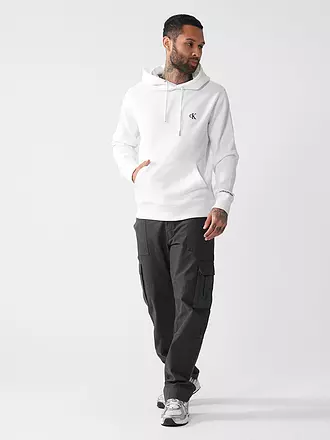 CALVIN KLEIN JEANS | Kapuzensweater - Hoodie | weiss