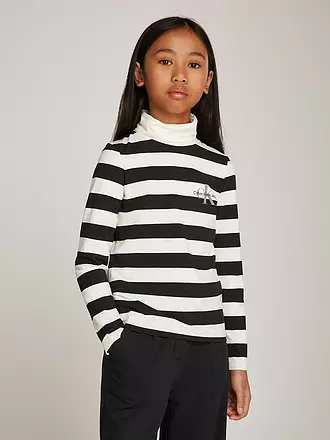 CALVIN KLEIN JEANS | Mädchen Langarmshirt | schwarz