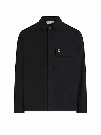 CALVIN KLEIN JEANS | Overshirt | schwarz