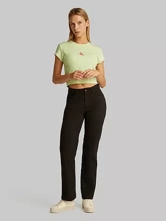 CALVIN KLEIN JEANS | T-Shirt Cropped Fit | grün