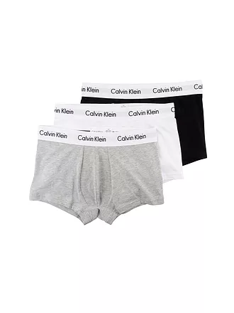 CALVIN KLEIN | Pants 3-er Pkg black | hellgrau