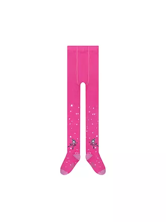 CAMANO | Mädchen Strumpfhose shocking pink | grau