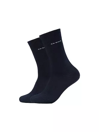 CAMANO | Socken 2-er Pgk. navy | schwarz