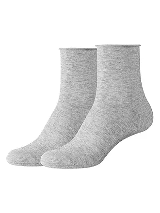 CAMANO | Socken 2er Pkg. gre mel  | 