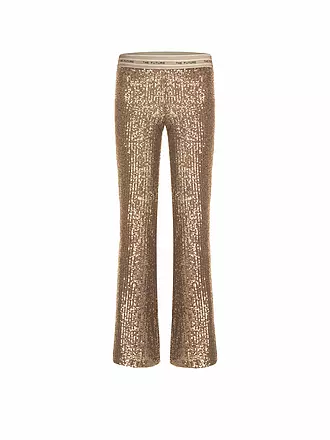 CAMBIO | Hose Flared Fit FRANCIS | gold