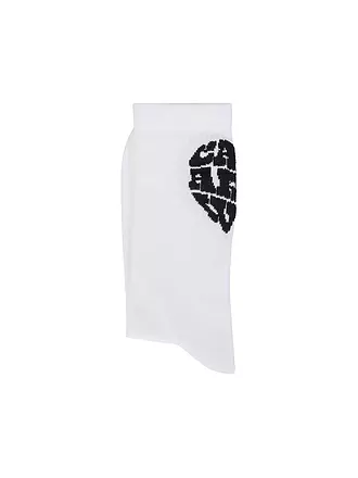 CARHARTT WIP | Socken HEARTBREAKER white/black | hellblau