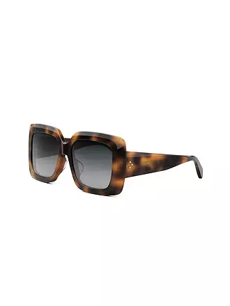 CELINE | CELINE 3 Dots Havana eckige Sonnenbrille | 