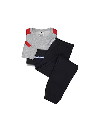 CHAMPION | Jungen Jogger Set 2tlg Sweater/Jogginghose | dunkelblau