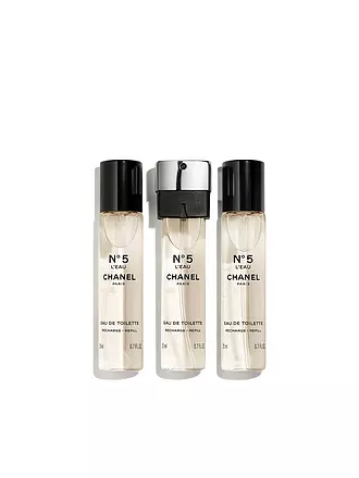 CHANEL |  L'EAU EAU DE TOILETTE TWIST AND SPRAY 3X20ML | 