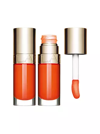 CLARINS | Lipgloss - Power of Color Lip Comfort Oil (22 Orange) | gelb