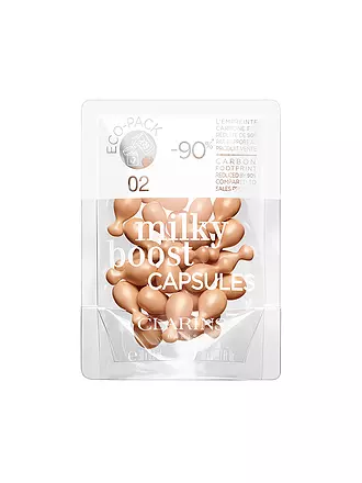 CLARINS | Make Up - Milky Boost Capsules Refill ( 02 ) 30 Stück | camel