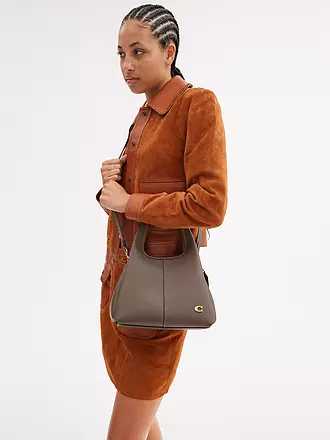 COACH | Ledertasche - Umhängetasche LANA 23 | grau