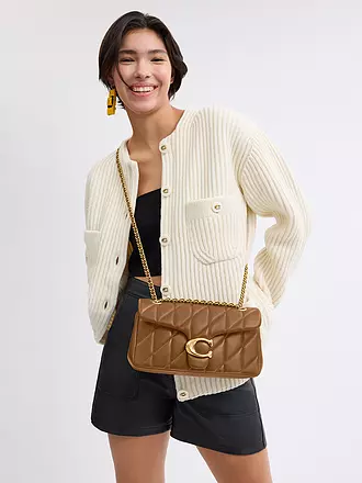 COACH | Ledertasche - Umhängetasche TABBY | creme