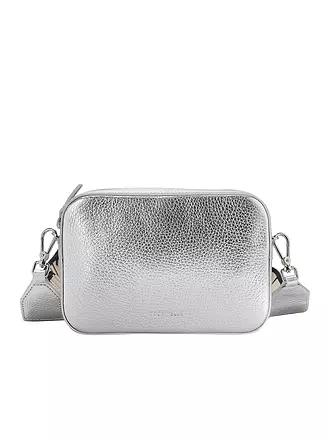 COCCINELLE | Ledertasche - Mini Bag TEBE | silber