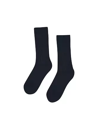 COLORFUL STANDARD | Socken MERINO WOOL 41-46 deep black | blau