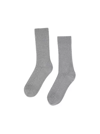 COLORFUL STANDARD | Socken MERINO WOOL 41-46 faded pink | grau