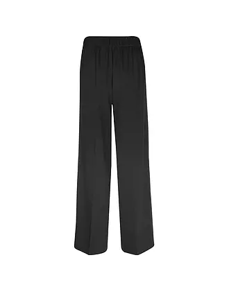 COMMA IDENTITY | Marlenehose Wide Leg | schwarz