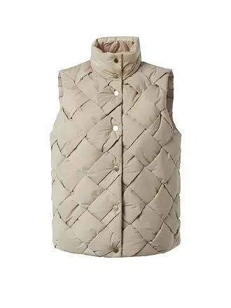 COMMA | Steppgilet | creme