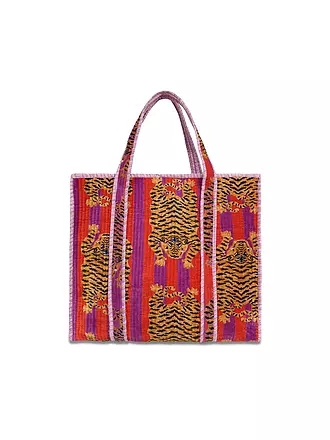 CONSCIOUS YOGA COLLECTIVE | Tasche - Shopper TIBETAN TIGER  TOTE | lila