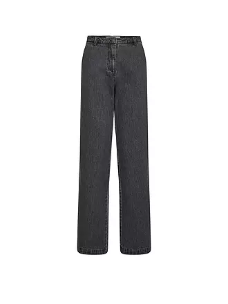 DESIGNERS REMIX | Jeans Wide Leg MILES SUIT | schwarz