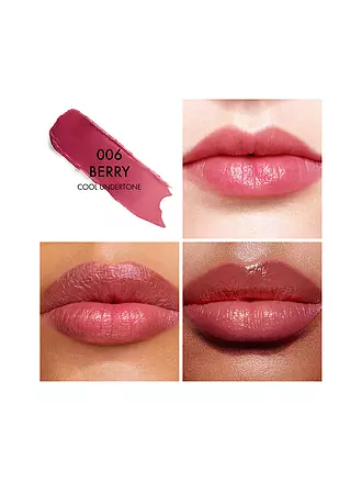 DIOR | Dior Addict Lip Glow 48-Stunden feuchtigkeitsspendender Lippenbalsam (007 Raspberry sous-ton frais) | dunkelrot