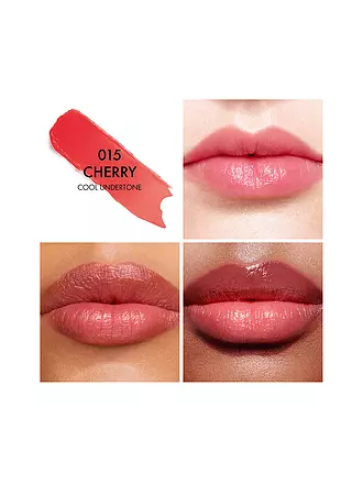 DIOR | Dior Addict Lip Glow 48-Stunden feuchtigkeitsspendender Lippenbalsam (015 Cherry sous-ton frais) | dunkelrot