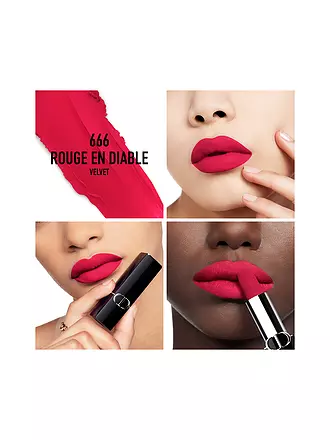 DIOR | Lippenstift - Rouge Dior Satin Lipstick (453 Adorée) | rot