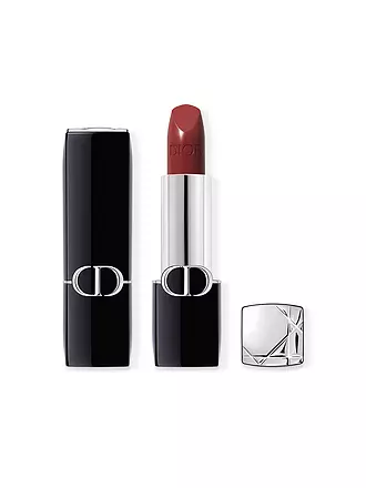 DIOR | Lippenstift - Rouge Dior Satin Lipstick (743 Rouge Zinnia) | braun